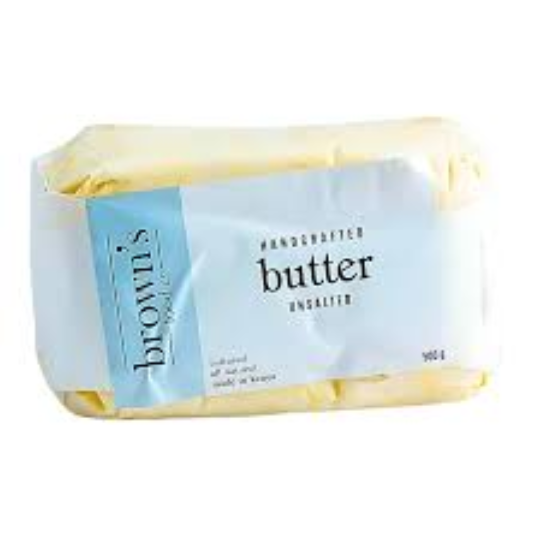 BROWNS UNSALTED BUTTER 500G